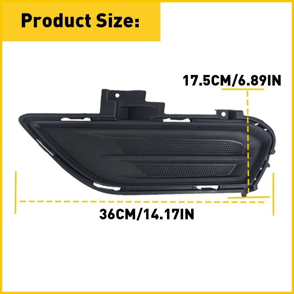 Front Bumper Insert Fog Light Cover Left+Right Fit For 2013-2016 Ford Fusion US 6B93BC-57
