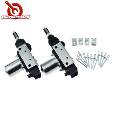 2PCS Power Door Lock Actuator Latch w/ Bracket for Chevrolet GMC Cadillac Pickup 6B93BC-57