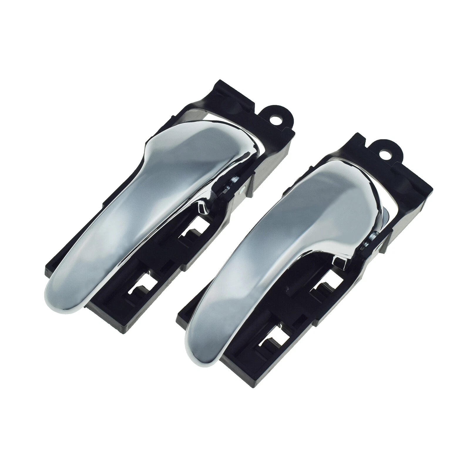 2Pcs Chrome Interior Door Handle Front Pair For 1999-03 Ford F-150 1997-99 F-250 6B93BC-57