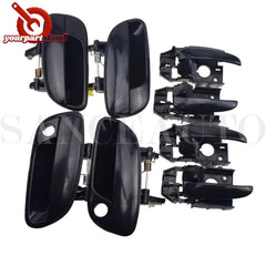 8Pcs Left Right Front Rear Inside Outside Door Handles For HYUNDAI ELANTRA 01-06 6B93BC-57