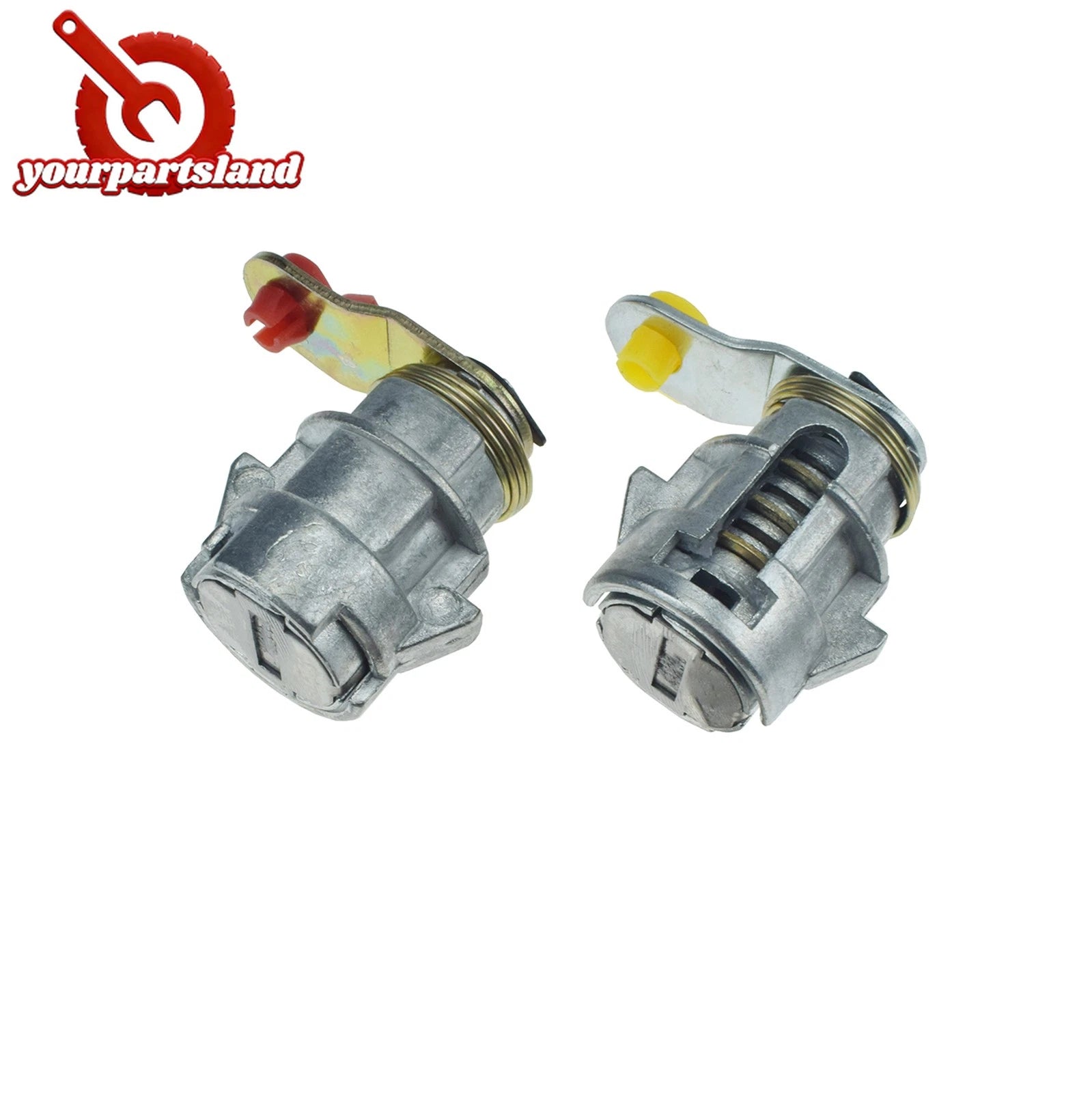 LH RH Door Lock Set with Keys for Toyota Corolla Geo Prizm 1988-1992 69052-12210 6B93BC-57