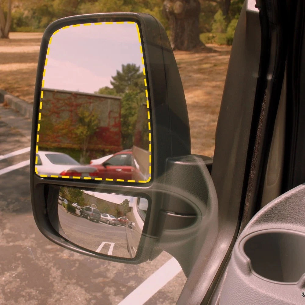 Mirror Glass Upper Driver Side Left LH For 2015-2021 Ford Transit-150 250 350 EA 6B93BC-57