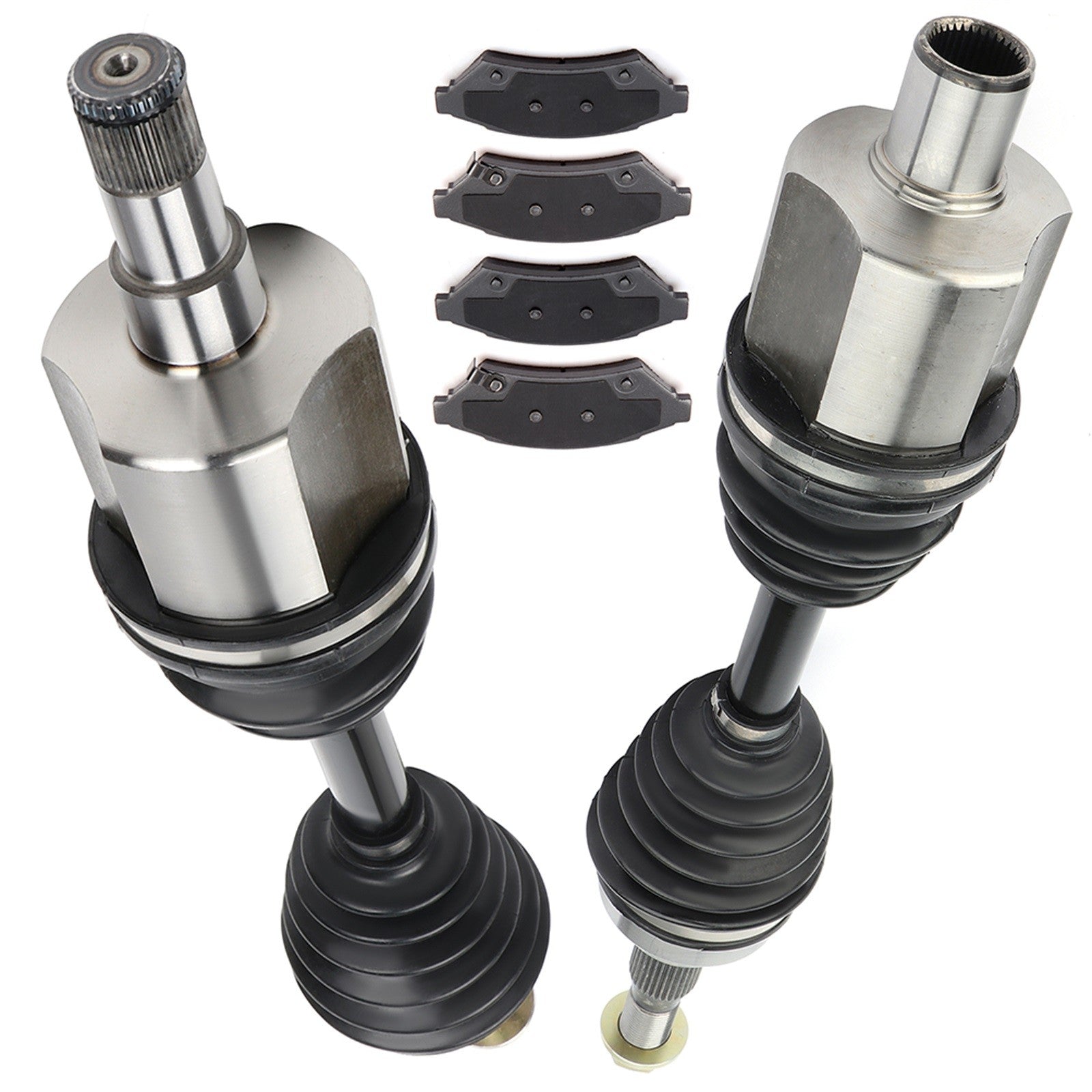 For Buick LaCrosse Allure 3.6L 2005-2008 Front CV Axles + Brake Ceramic Pads 6B93BC-57