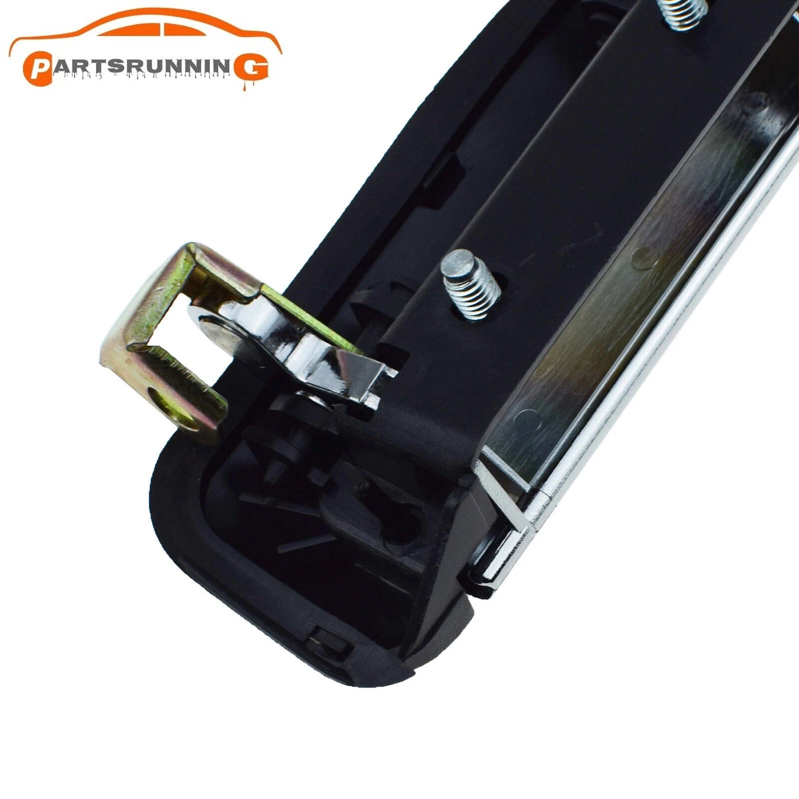 Door Outer Handle Chrome w/Black Trim for Mitsubishi L200 Pickup L300 Van 99-04 6B93BC-57
