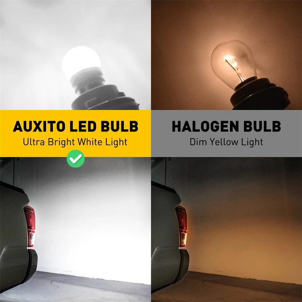2x Super Bright 1156 1141 LED Interior RV Camper Trailer Light Bulb 6000K White 6B93BC-57