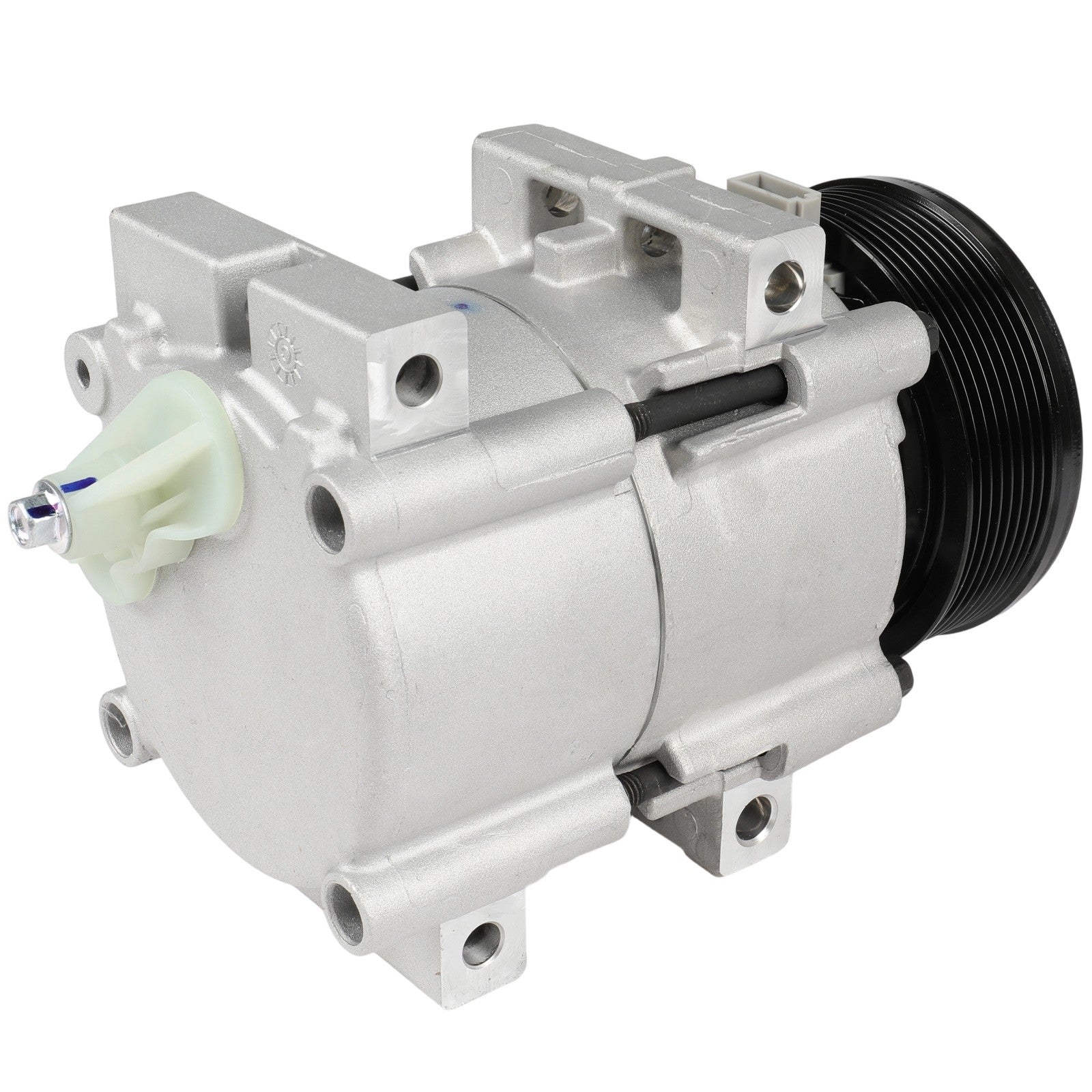 A/C Compressor with 8-Groove Pulley for Ford Excursion 2000 2001-2003 V8 7.3L 6B93BC-57