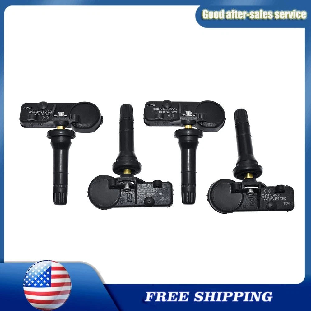 4x Tire Pressure Sensor 315MHz For Dodge Charger Jeep Liberty 56029479AB 6B93BC-57