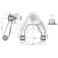 8x Front Upper Control Arms Ball Joints Tie Rods Suspension For Nissan Frontier 6B93BC-57
