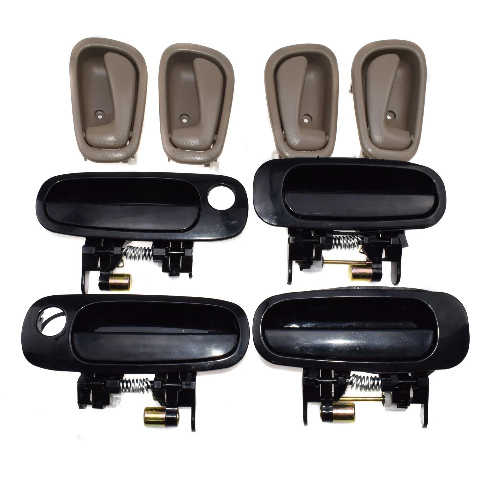 Front Rear LH RH Outside Inside Door Handles Set FOR Toyota Corolla 1998-2003 6B93BC-57