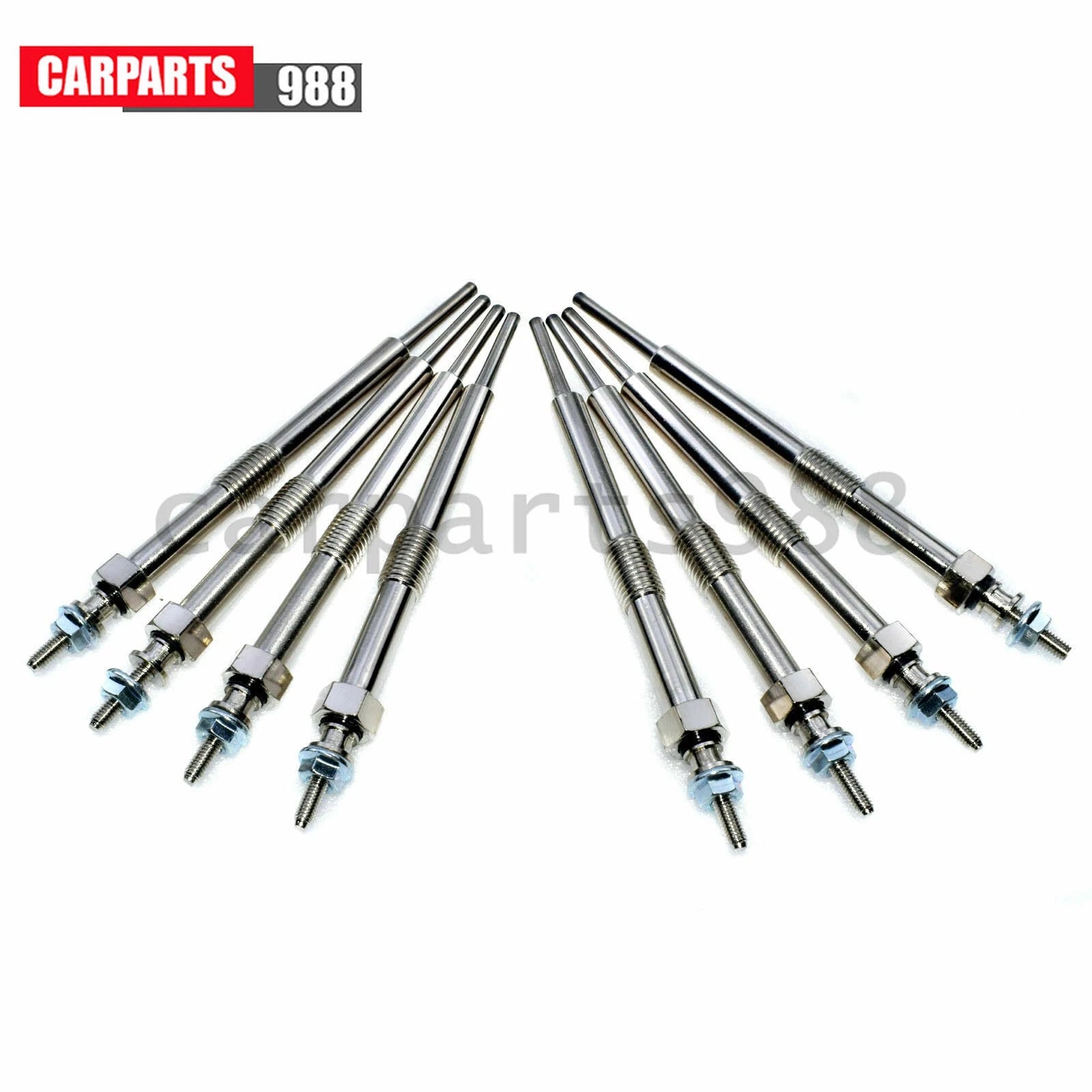 Set of 8 Glow Plugs Fit for Chevrolet GMC Suburban Silverado Sierra 97364968 6B93BC-57
