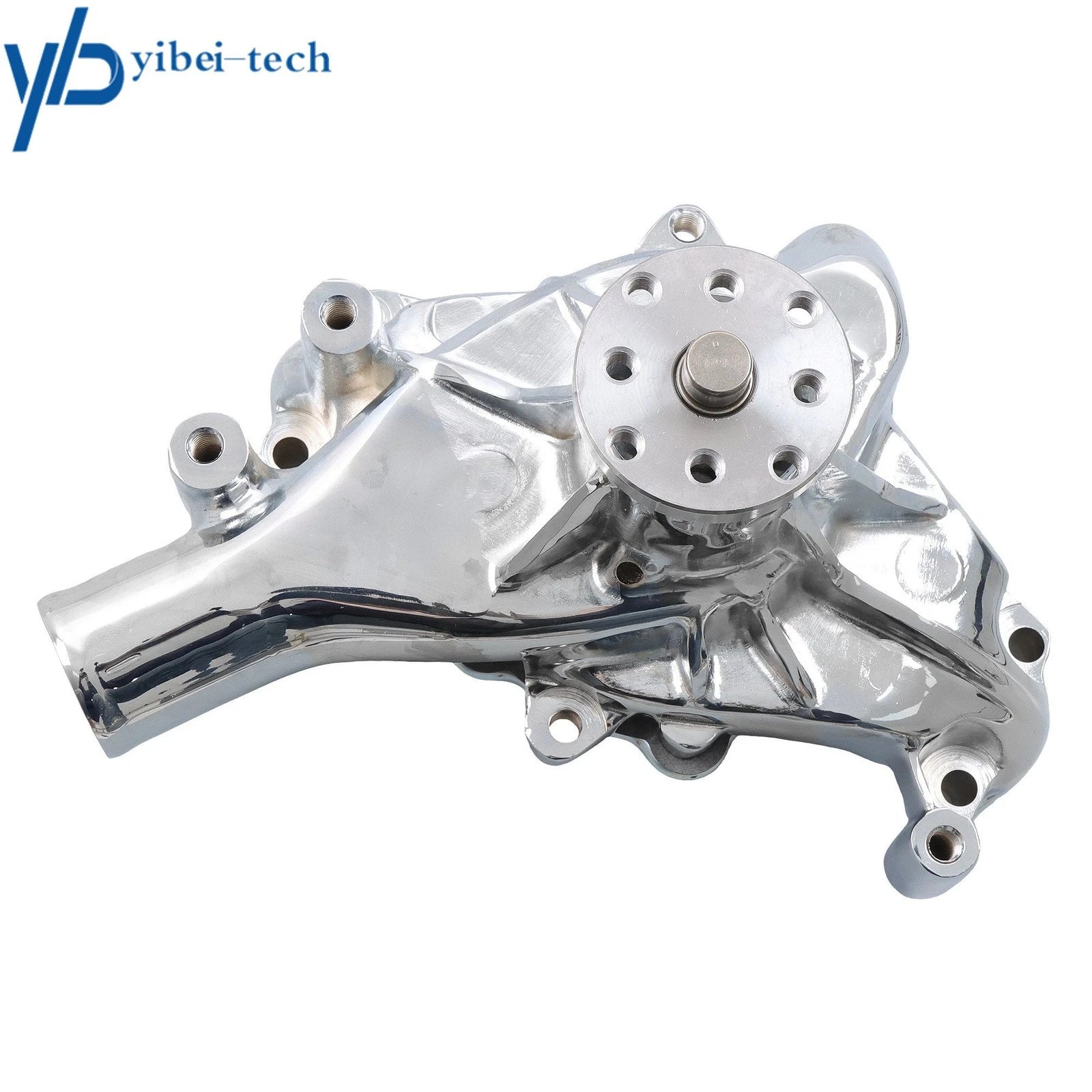 Chrome Big Block For Chevy High Volume Long Water Pump SBC 283 327 350 383 400 6B93BC-57