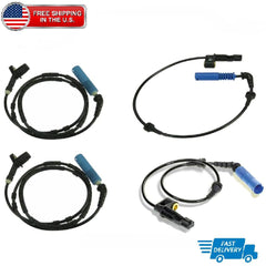 4 ABS Wheel Speed Sensor Front Rear Left Right For BMW 325CI 325I 330CI 330I M3