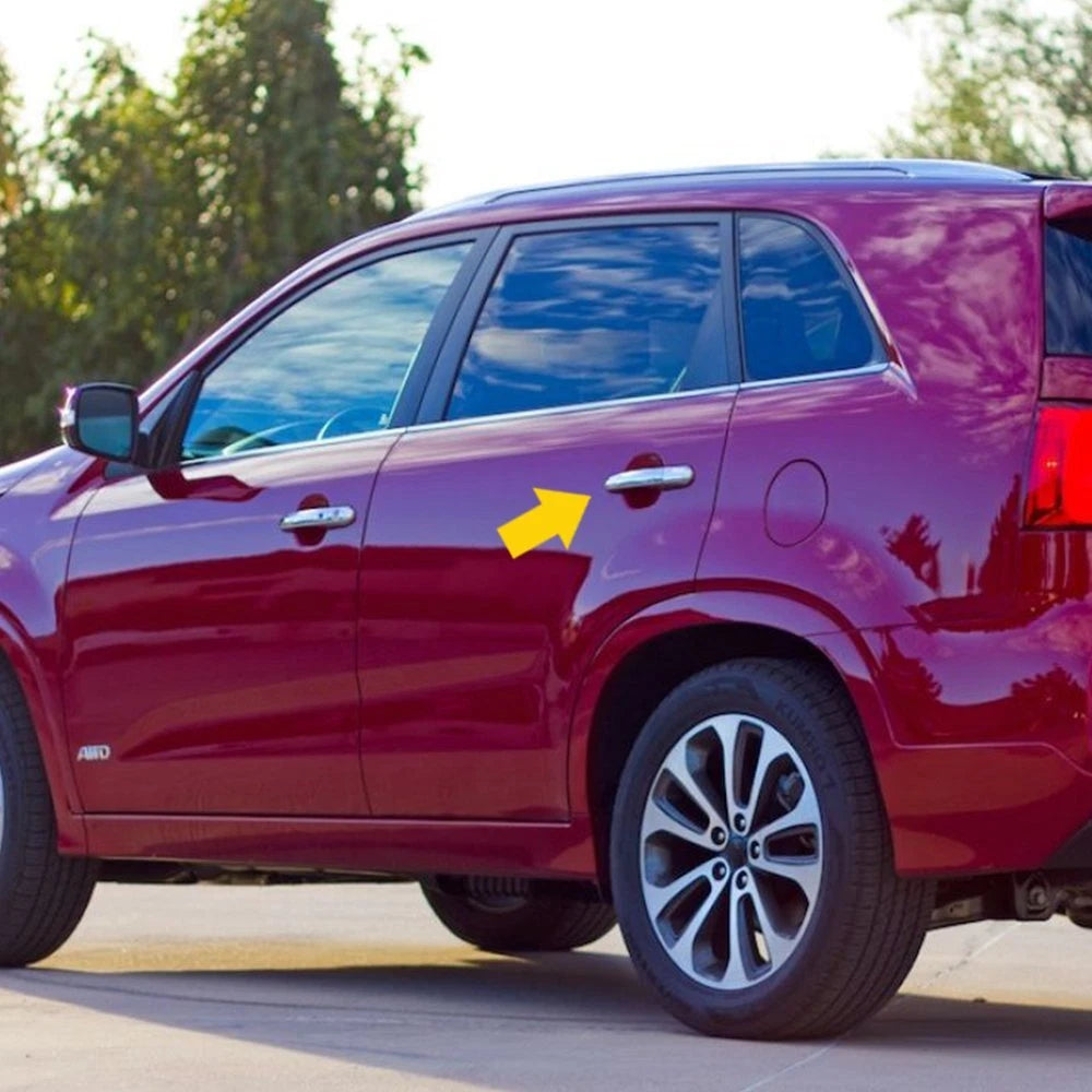 For 2011-2015 Kia Sorento Exterior Rear RH &LH Outside Door Handle Driver Side A 6B93BC-57