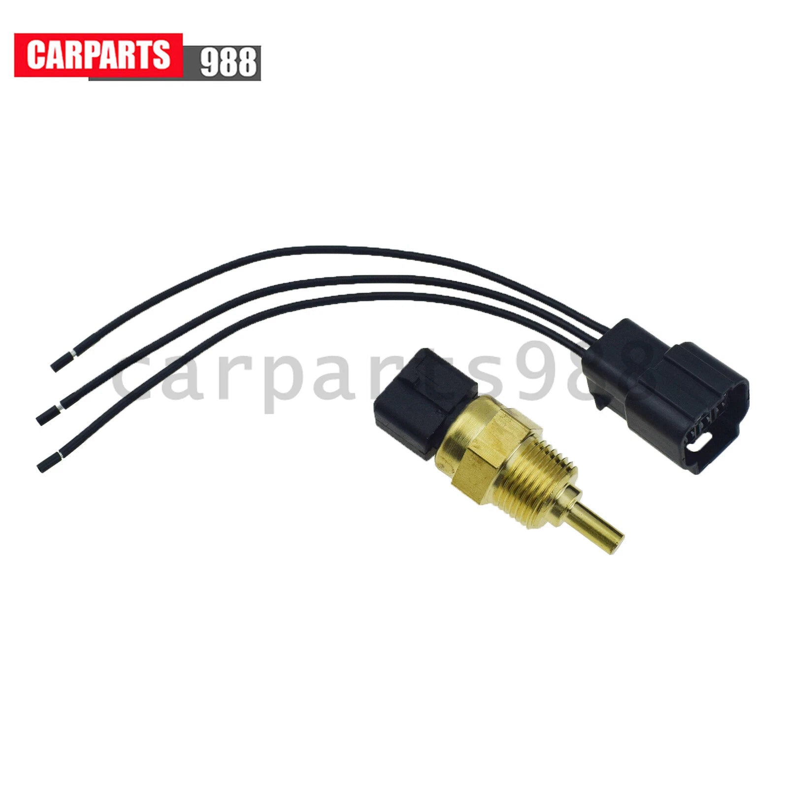 Coolant Temperature Sensor W/ Connector For 1995-2020 Hyundai Kia 39220-38020 6B93BC-57