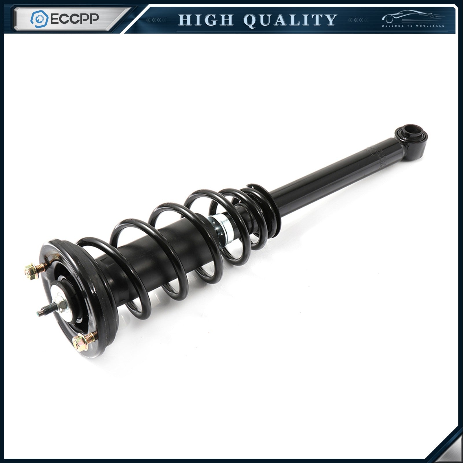 4 Front Rear Complete Struts Shocks Mounts Spring For 03-04 Mitsubishi Eclipse MITSUBISHI