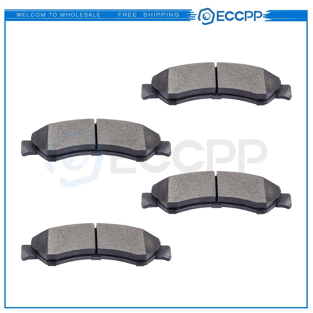 Front Ceramic Brake Pads For 2007 Cadillac Escalade Chevrolet Tahoe GMC Sierra 6B93BC-57