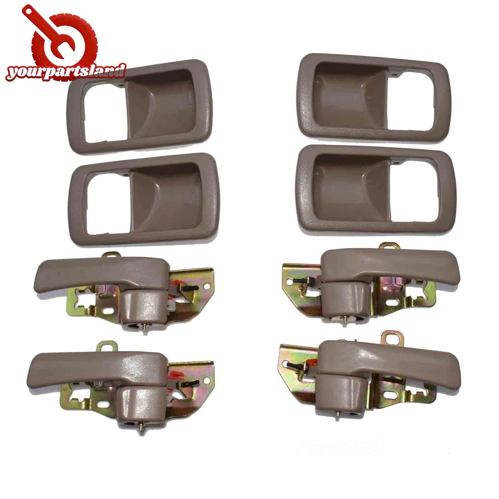 For Toyota Camry 1992 1993 1994-1996 Left Right Beige Interior Door Handles Set 6B93BC-57