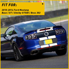 2x Red LED Rear Marker Lamps Side Reflector Lights For 2010-2014 Ford Mustang 6B93BC-57