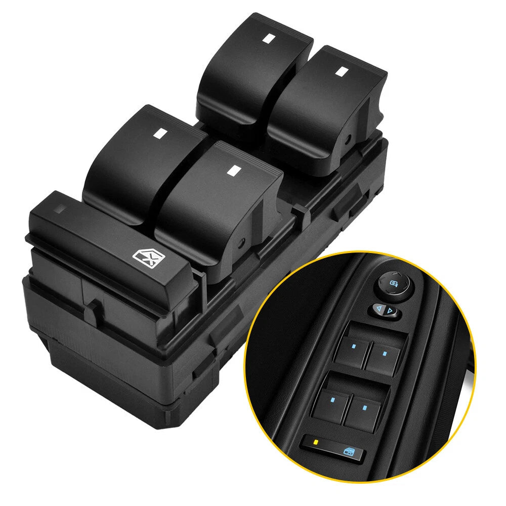 4-Door Window Switch for 07-13 Chevrolet Silverado 1500 Driver Master Power USEA 6B93BC-57