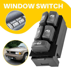 Master Power Window Switch for Chevrolet Blazer GMC Sonoma 1995-2005 Driver EOA 6B93BC-57