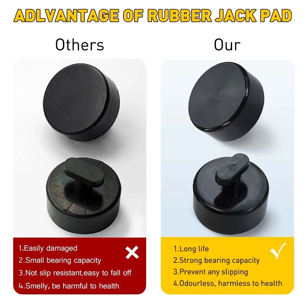 4pcs Jack Rubber Pad Adapter Jacking Lift Stand for Corvette Chevy C5 C6 C7 6B93BC-57