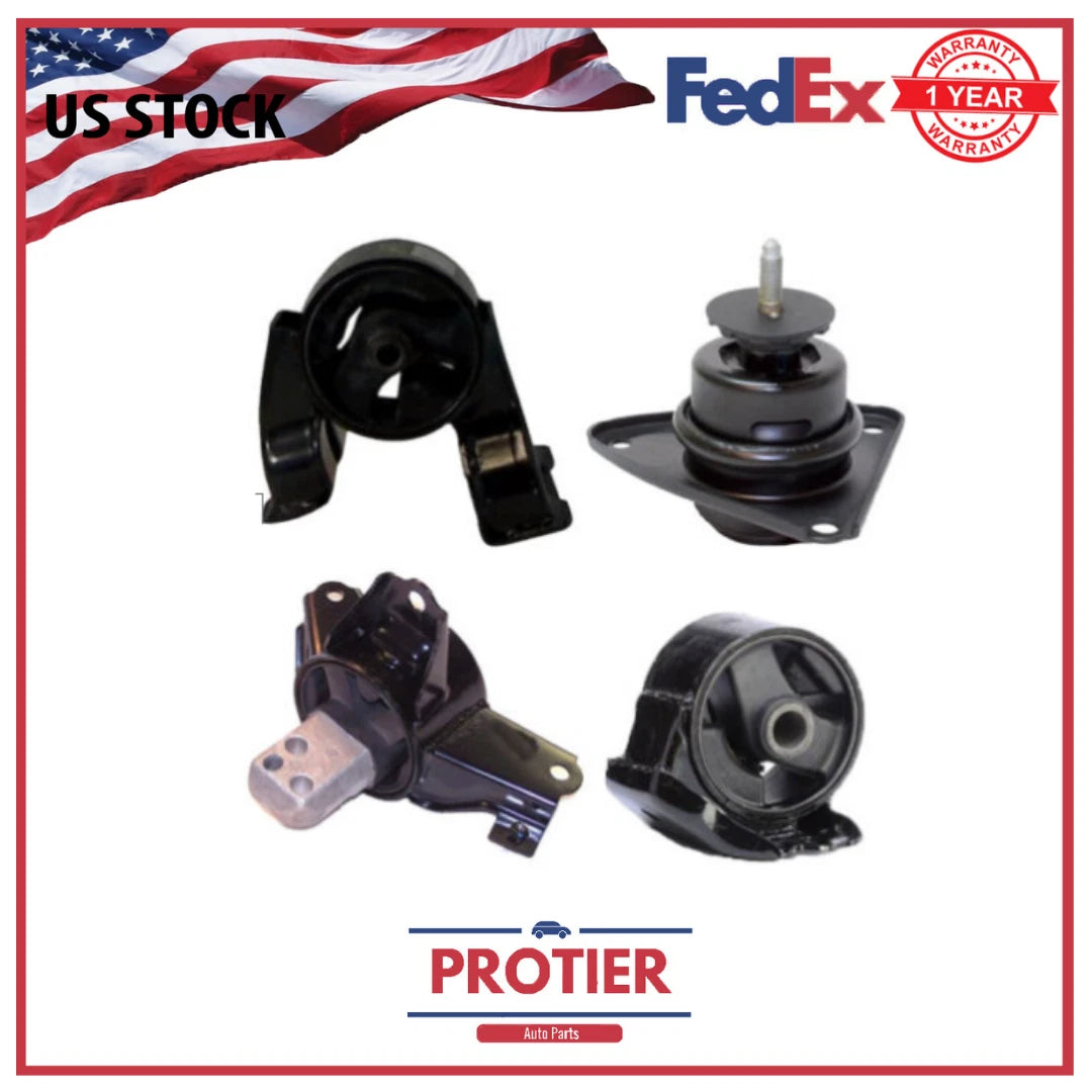 Motor & Trans Mount 4PCS Set for 2009-2011 Hyundai Elantra Touring 2.0L for Auto 6B93BC-57