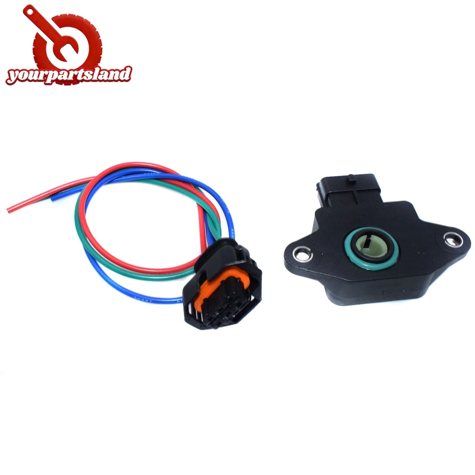 35170-22600 Throttle Position Sensor w/ Connector Fit Hyundai Kia Dodge Saab 6B93BC-57