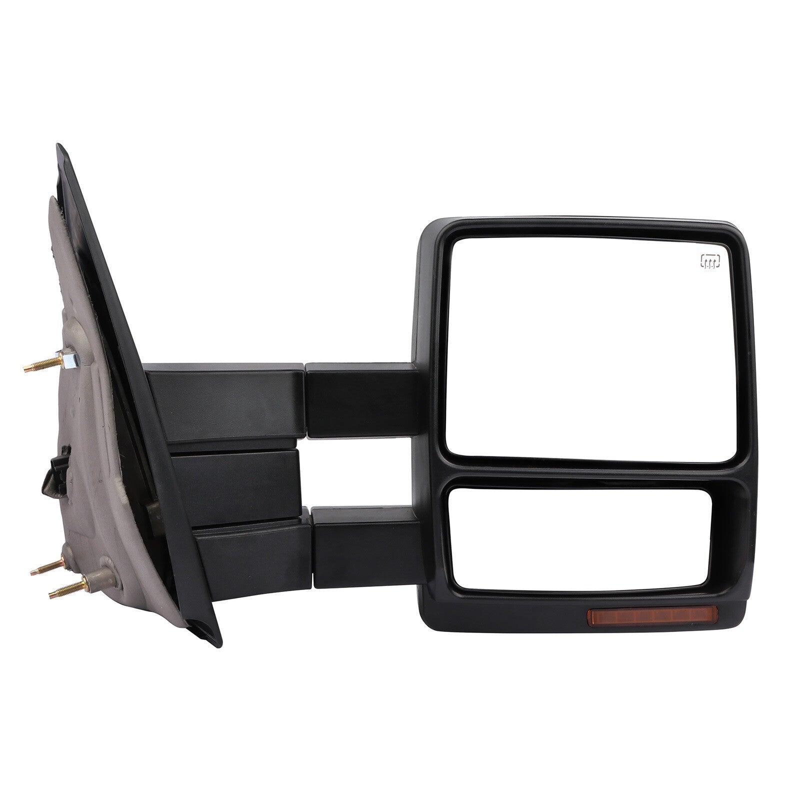 Passenger Side Tow Mirror For 07-14 F150 Power Heated Turn Signal Puddle Light 6B93BC-57