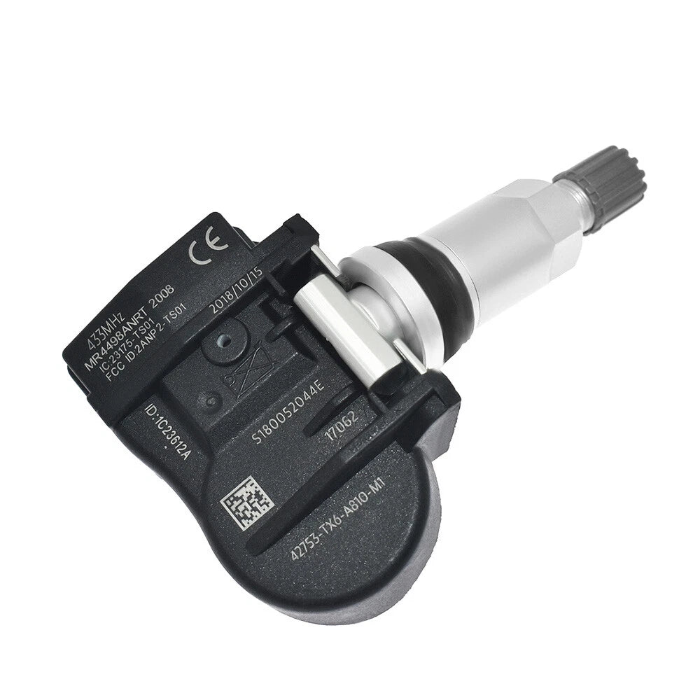 4x Tire Pressure Sensor 42753TX6A81 for Acura ILX 2013 2014 2015 TPM168 315Mhz 6B93BC-57
