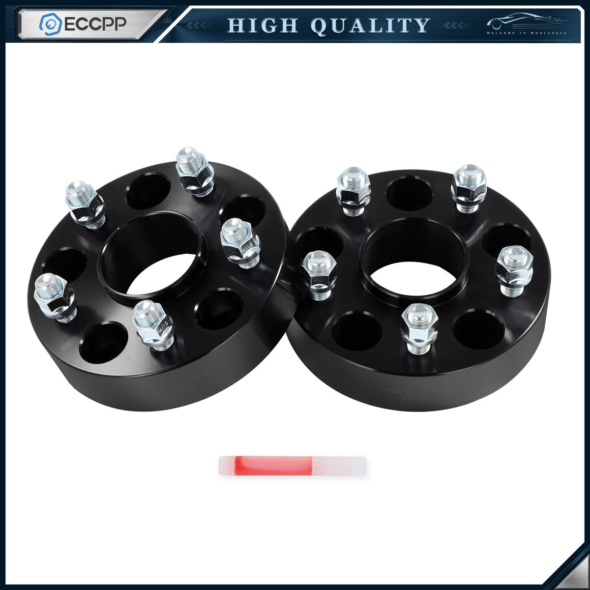 2P 1.5" 5x4.75 5x120 Hub Centric Wheel Spacers For 2014-2019 Chevy Camaro Impala 6B93BC-57