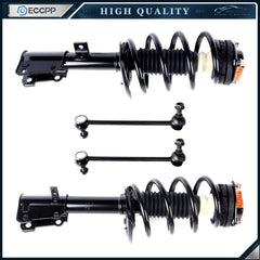For Dodge Journey 4 Piece Front Complete Struts Assembles & Sway Bar End Links 6B93BC-57