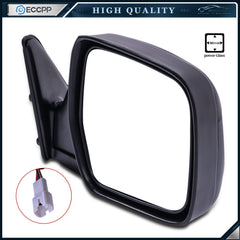 Passenger Side Mirror For 96-98 Toyota Land Cruiser Lexus LX450 Black 6B93BC-57