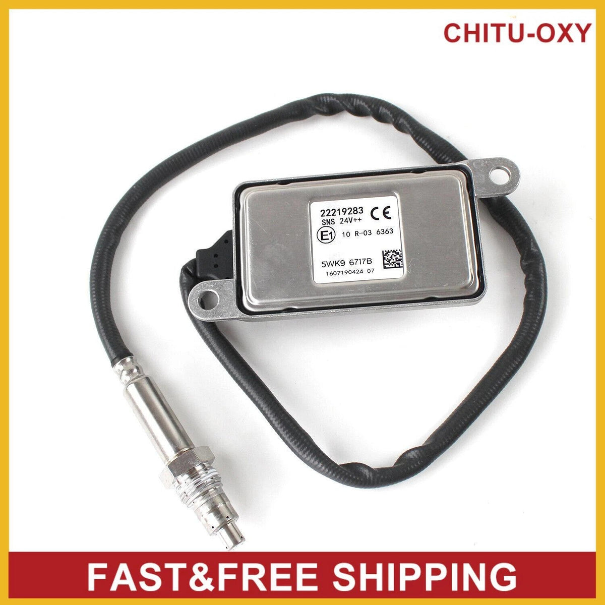 5WK96717B Nitrogen Oxide NOX Sensor For Volvo Renault Truck 22219283 21473997 6B93BC-57