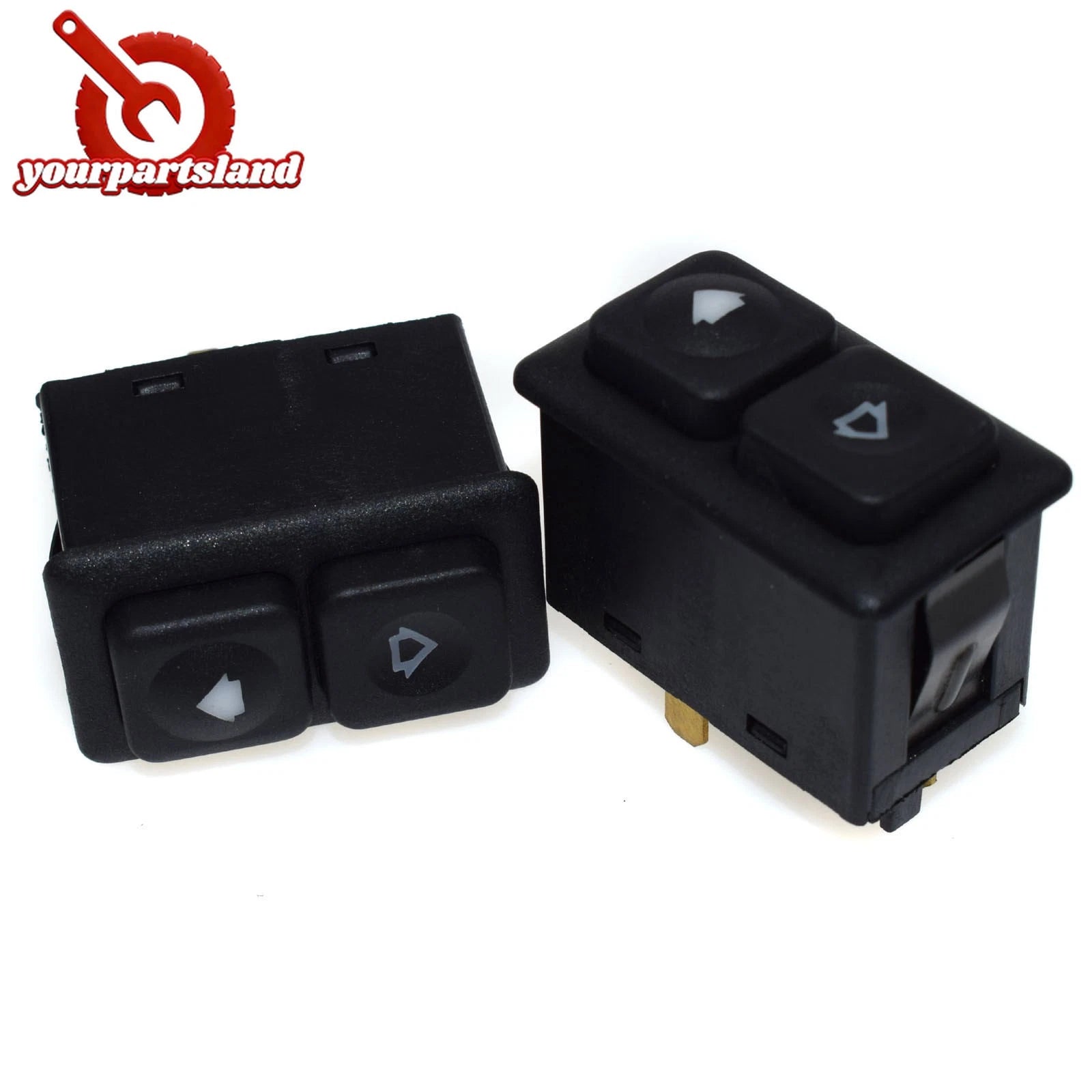 2 PCS Illuminated Power Window Switch 5 Pins For BMW E23 E24 E28 E30 61311381205 6B93BC-57