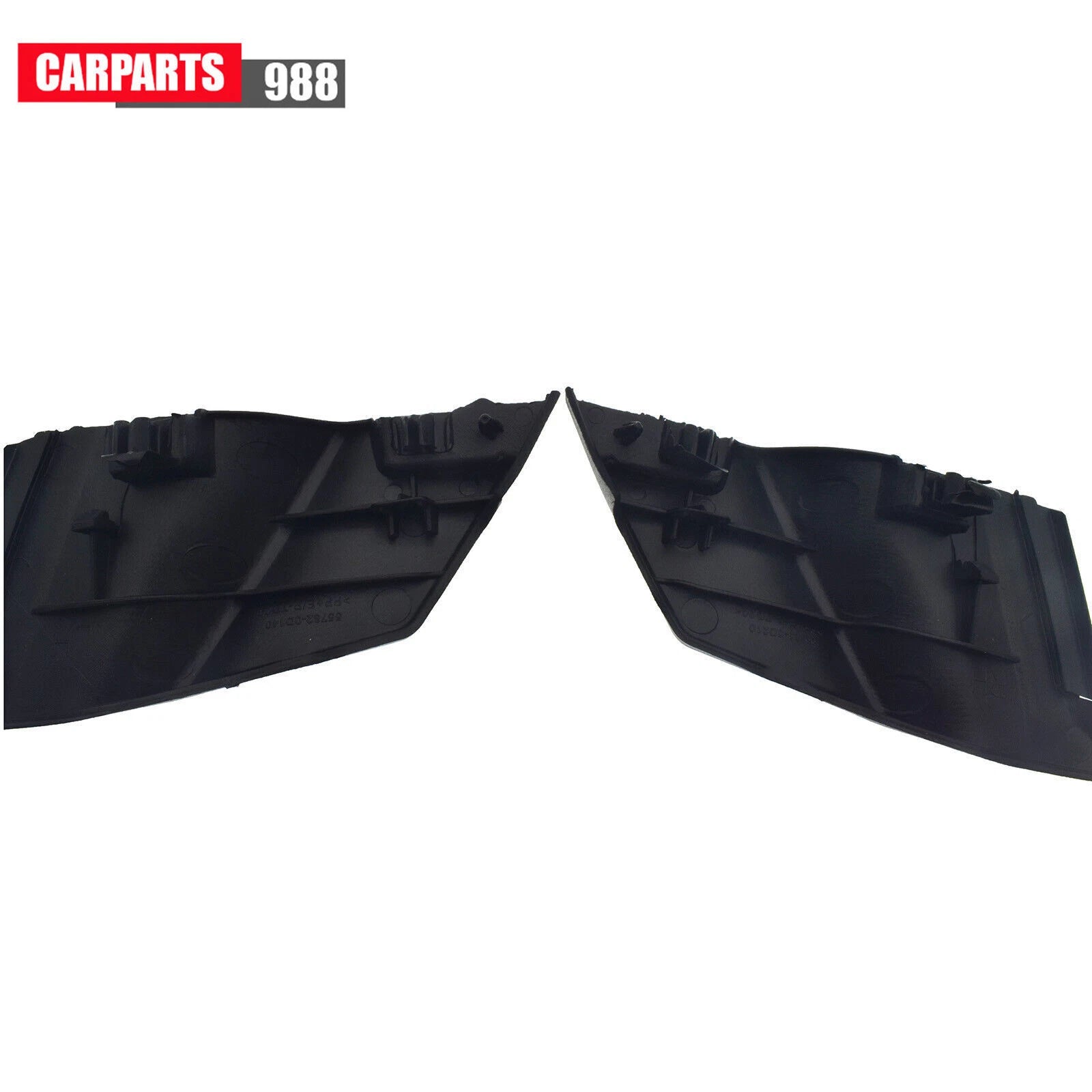 Pair Front Windshield Wrap Corner Wiper Trim Cover For 2006-2010 Toyota Yaris 6B93BC-57