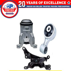 Fits 2009-2014 Nissan Murano 3.5L Engine Motor & Trans Mount Set 3PCS 6B93BC-57