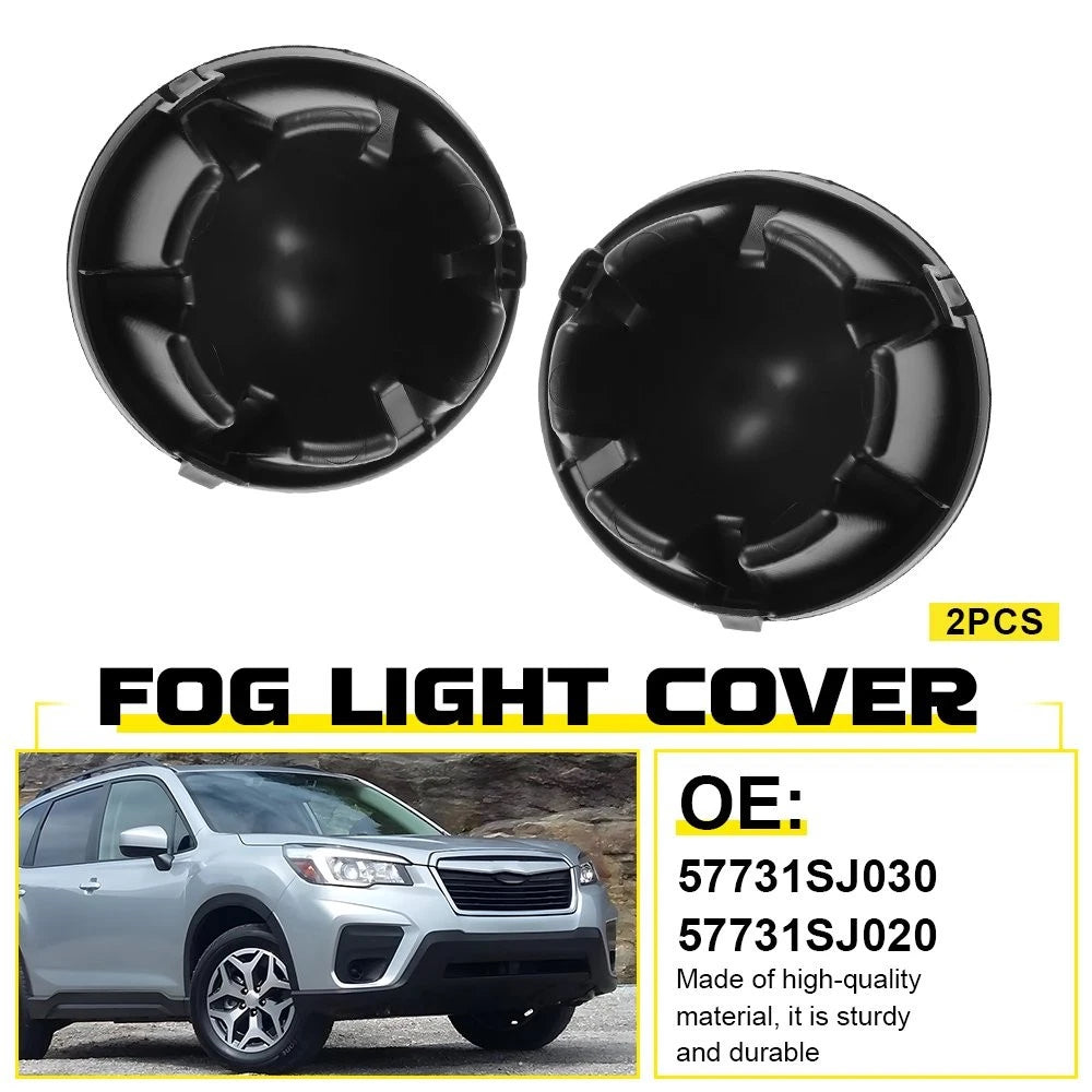 Pair Fog Light Cover Bezel Trim Left Right Side For 2019-2021 Subaru Forester EA 6B93BC-57