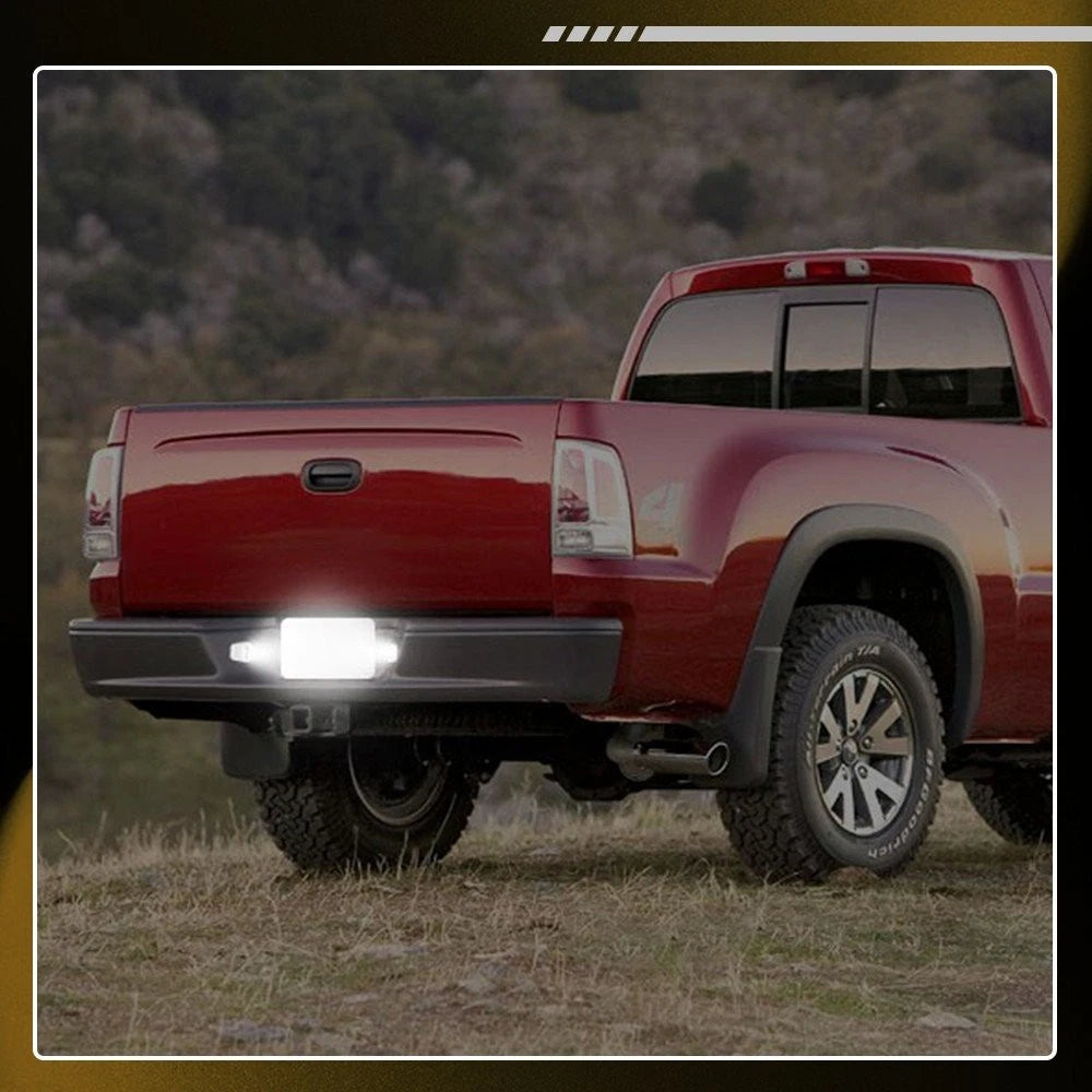 FULL LED White Chrome License Plate Tag Light For 1997-11 Dodge Dakota Pickup EA 6B93BC-57