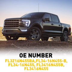For Ford F150 2015-2022 Running Board Rear End Cap Left Driver Side Step 6B93BC-57