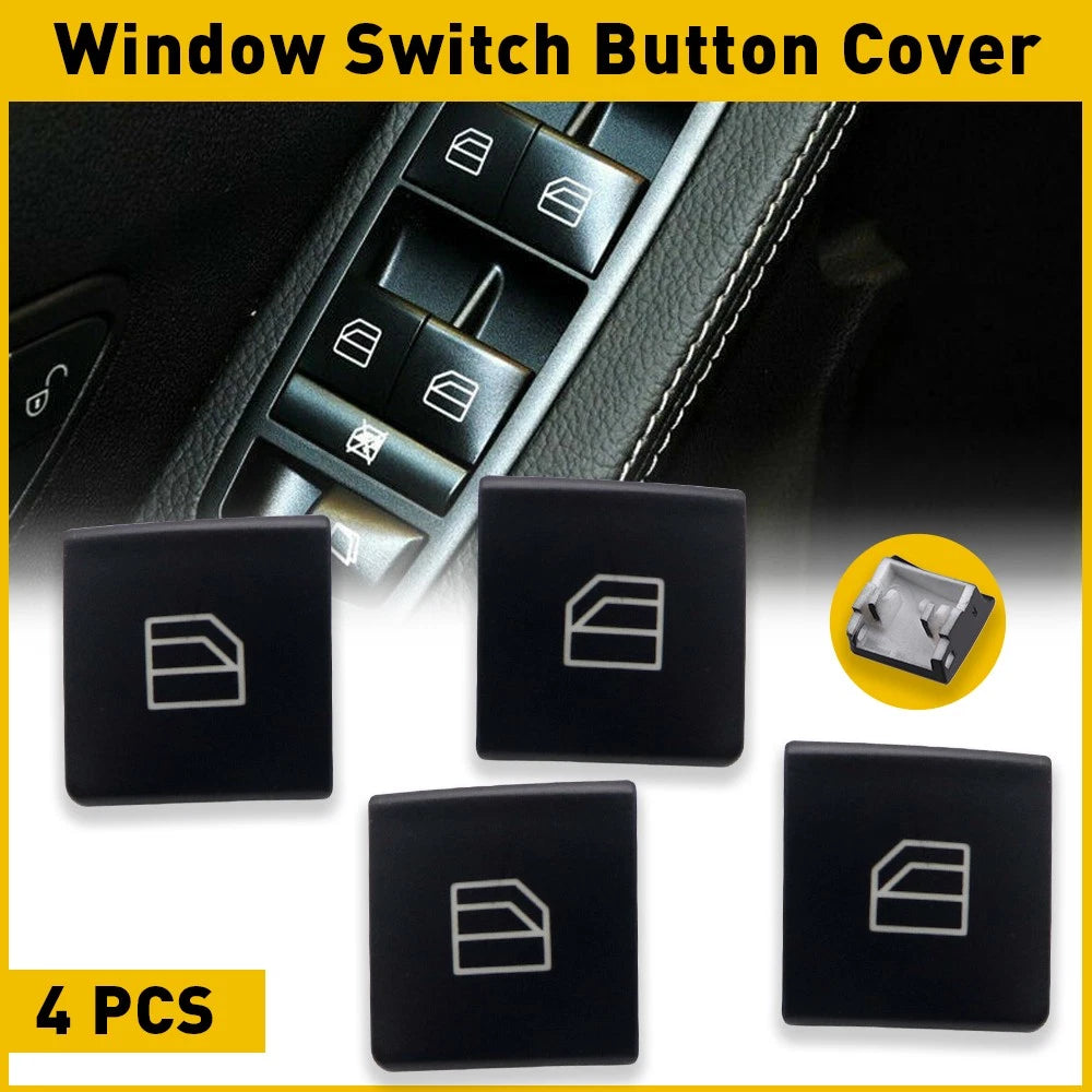 4X Driver OEM Window Button Switch for Cap Mercedes-Benz W204 C-Class W212 USEOA 6B93BC-57