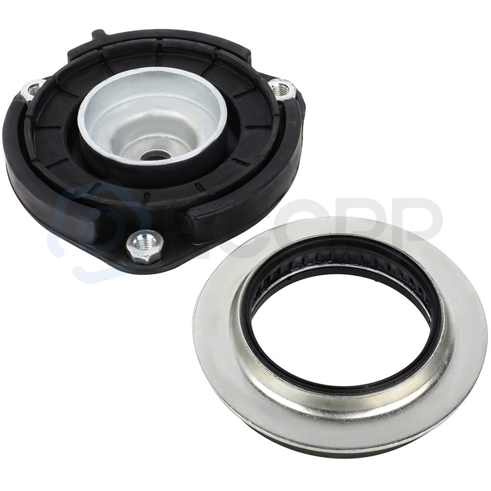 Front Pair Upper Strut Mounts Kit For Audi Volkswagen Jetta Passat Rabbit 6B93BC-57