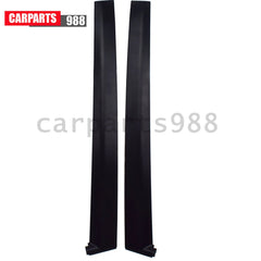 2Pcs Left & Right Door Garnish Trim Pillar Sash Black For 1992-1995 Honda Civic 6B93BC-57