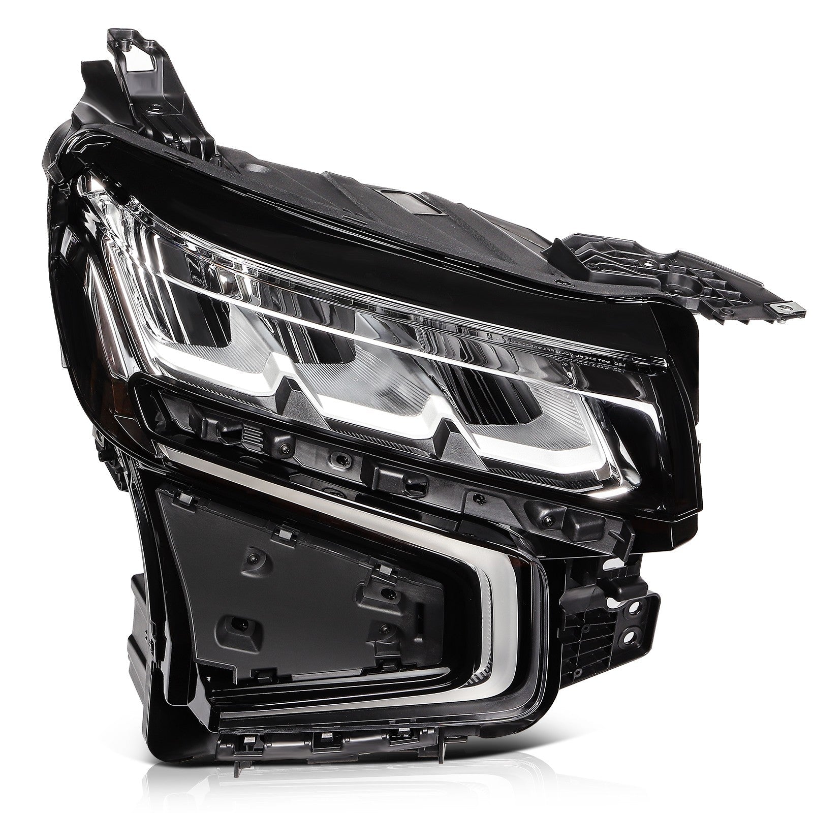 Passenger Right Side LED Headlight For 2021-2023 Chevrolet Suburban Tahoe Black 6B93BC-57