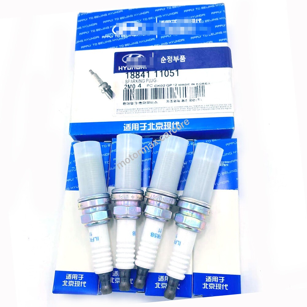 Spark Plugs 4PCS for 2011 2012 Kia Sorento 1884111051 6B93BC-57