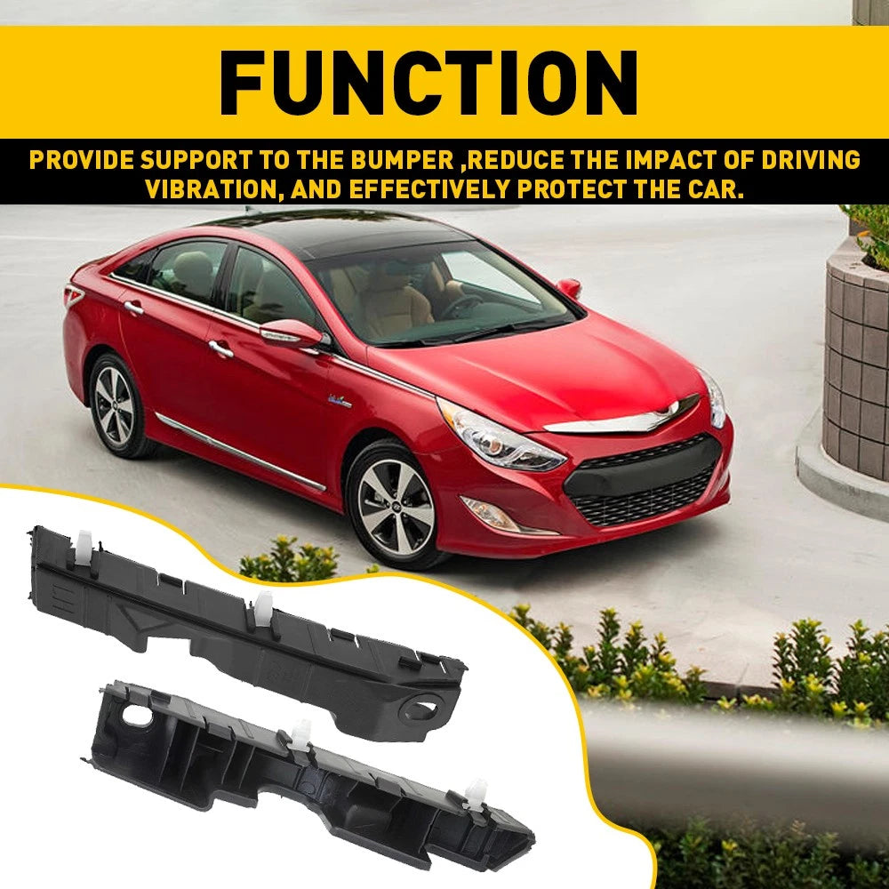 Front Driver Passenger Side Bumper Fender Bracket For 2011-2015 Hyundai Sonata 6B93BC-57