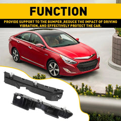 Front Driver Passenger Side Bumper Fender Bracket For 2011-2015 Hyundai Sonata 6B93BC-57