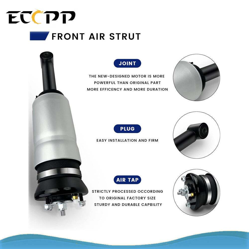 Front Pair Air Suspension Struts RNB501580 For Land Rover Range Rover LR3 LR4 6B93BC-57