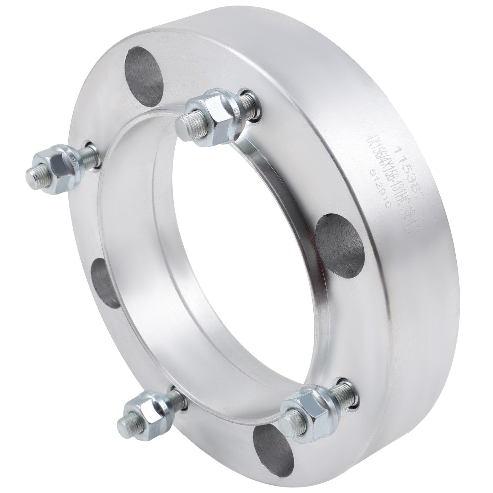 2X 1.5" 38mm 4x156 Wheel Spacers with 3/8" Studs For Polaris Kawasaki 4/156 ATV 6B93BC-57