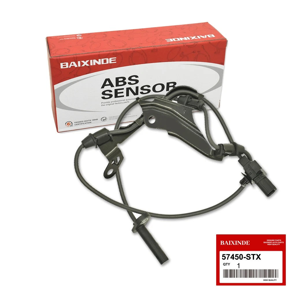 Front Right ABS Wheel Speed Sensor for Acura MDX ZDX Honda Pilot 57450-STX-A01 6B93BC-57