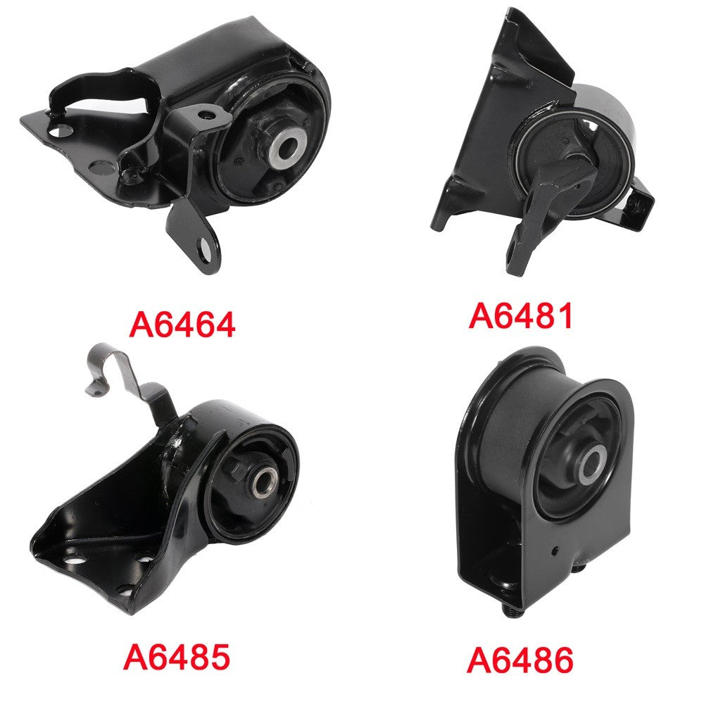 ECCPP 4Pcs Engine Motor Trans Mount Set For Mazda Protege 2.0L 2001-03 For Auto 6B93BC-57